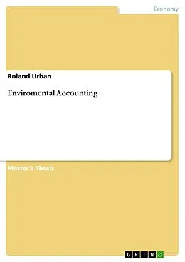 E-Book (pdf) Enviromental Accounting von Roland Urban