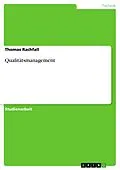 E-Book (epub) Qualitätsmanagement von Thomas Rachfall