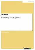 E-Book (epub) Beurteilung von Hedgefonds von Jan Möller