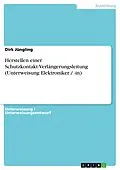 E-Book (epub) Herstellen einer Schutzkontakt-Verlängerungsleitung (Unterweisung Elektroniker / -in) von Dirk Jüngling