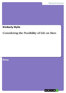 E-Book (epub) Considering the Possibility of Life on Mars von Kimberly Wylie