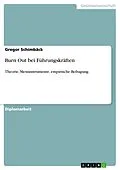E-Book (pdf) Burn Out bei Führungskräften von Gregor Schimbäck