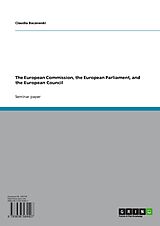 eBook (pdf) The European Commission, the European Parliament, and the European Council de Claudia Baczewski