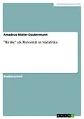 E-Book (pdf) "Weiße" als Minorität in Südafrika von Amadeus Müller-Daubermann