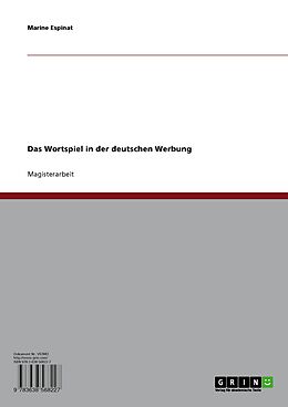 E-Book (pdf) Das Wortspiel in der deutschen Werbung von Marine Espinat