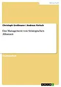 E-Book (pdf) Das Management von Strategischen Allianzen von Christoph Großmann, Andreas Förtsch