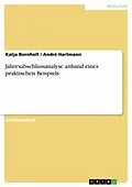 E-Book (epub) Jahresabschlussanalyse anhand eines praktischen Beispiels von Katja Bornholt, André Hartmann