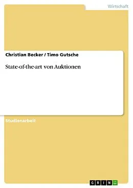 E-Book (pdf) State-of-the-art von Auktionen von Christian Becker, Timo Gutsche