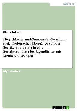 E-Book (pdf) Möglichkeiten und Grenzen der Gestaltung sozialökologischer Übergänge von der Berufsvorbereitung in eine Berufsausbildung bei Jugendlichen mit Lernbehinderungen von Diana Feiler