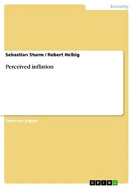 E-Book (epub) Perceived inflation von Sebastian Sturm, Robert Helbig