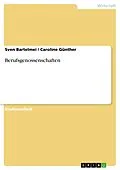 E-Book (pdf) Berufsgenossenschaften von Sven Bartelmei, Caroline Günther