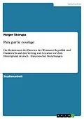 E-Book (epub) Paix par le courage von Holger Skorupa