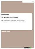 E-Book (pdf) Secretly installed dialers von Martin Kruse