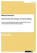 E-Book (pdf) Operational and strategic decision-making von Manuela Schweizer