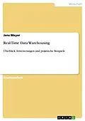 E-Book (pdf) Real Time Data Warehousing von Jens Meyer