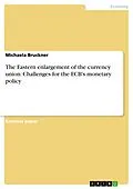 E-Book (pdf) The Eastern enlargement of the currency union: Challenges for the ECB's monetary policy von Michaela Bruckner