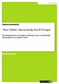E-Book (epub) "Nos" (1836) - Das Groteske bei N. V. Gogol von Anna Lenkewitz