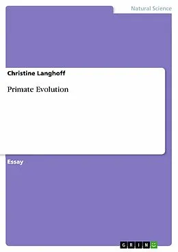 E-Book (epub) Primate Evolution von Christine Langhoff