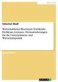 E-Book (pdf) Wirtschaftliches Wachstum: Triebkräfte, Probleme, Grenzen - Herausforderungen für die Unternehmens- und Wirtschaftspolitik von Sebastian Maaß