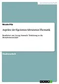 E-Book (epub) Aspekte der Egoismus-Altruismus-Thematik von Nicole Pilz