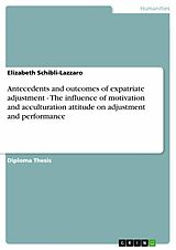 eBook (pdf) Antecedents and outcomes of expatriate adjustment - The influence of motivation and acculturation attitude on adjustment and performance de Elizabeth Schibli-Lazzaro