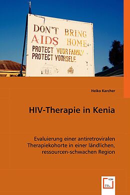 Kartonierter Einband HIV-Therapie in Kenia von Heiko Karcher