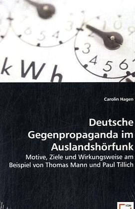 Deutsche Gegenpropaganda im Auslandshörfunk