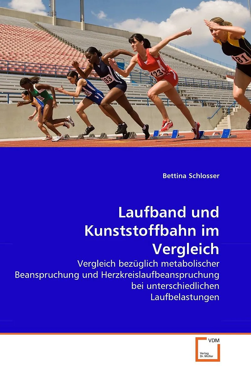 Laufband und Kunststoffbahn im Vergleich