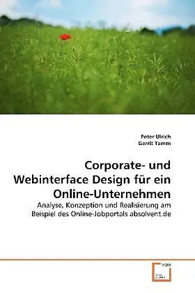 Corporate- und Webinterface Design für ein Online-Unternehmen