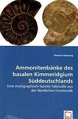 Kartonierter Einband (Kt) Ammonitenbänke des basalen Kimmeridgium Süddeutschlands von Thomas Hornung