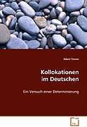 Kartonierter Einband Kollokationen im Deutschen von Adam TOMAS