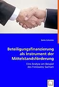 Kartonierter Einband Beteiligungsfinanzierung als Instrument der Mittelstandsförderung von Barko Schwinke