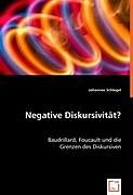 Negative Diskursivität?