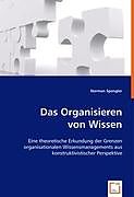 Das Organisieren von Wissen