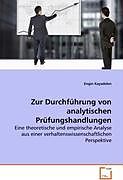 Zur Durchführung von analytischen Prüfungshandlungen