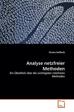 Kartonierter Einband Analyse netzfreier Methoden von Florian Seifferth