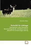 Rotwild im Gehege