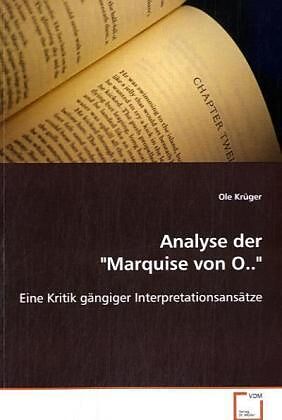 Analyse der "Marquise von O.."