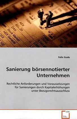 Sanierung börsennotierter Unternehmen
