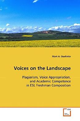 Kartonierter Einband Voices on the Landscape von Mark A. Ouellette
