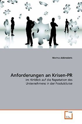 Anforderungen an Krisen-PR