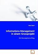 Kartonierter Einband Informations-Management in einem Grossprojekt von Peter Zulauf