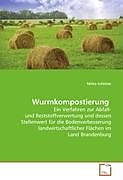Kartonierter Einband Wurmkompostierung von Mirko Schlüter