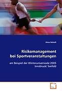 Kartonierter Einband Risikomanagement bei Sportveranstaltungen von Anna Hetzelt