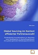 Kartonierter Einband Global Sourcing im Kontext effizienter Partnerauswahl von Anke Liese