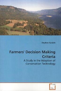 Couverture cartonnée Farmers' Decision Making Criteria de Stephen Kandeh