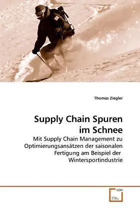 Supply Chain Spuren im Schnee