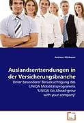 Kartonierter Einband Auslandsentsendungen in der Versicherungsbranche von Andreas Kühbauer