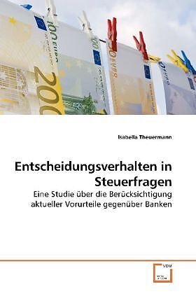 Entscheidungsverhalten in Steuerfragen
