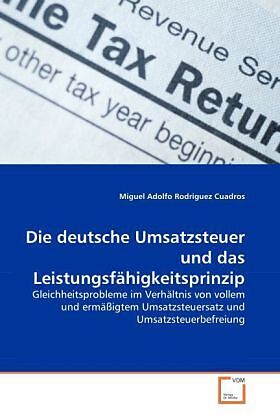 Die deutsche Umsatzsteuer und das Leistungsfähigkeitsprinzip